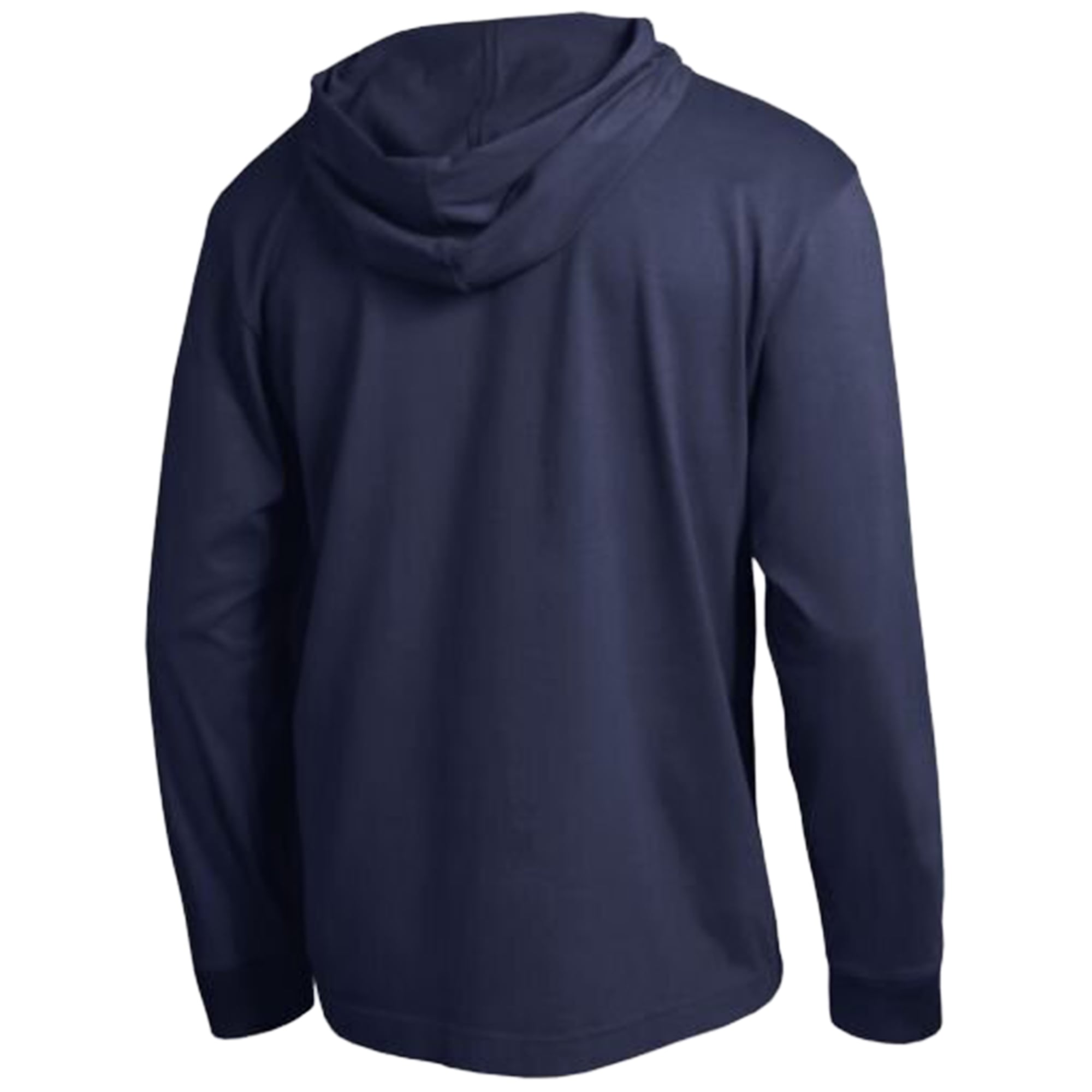 Men's Champion Navy Auburn Tigers Gradient All-Star Long Sleeve Hooded T-Shirt